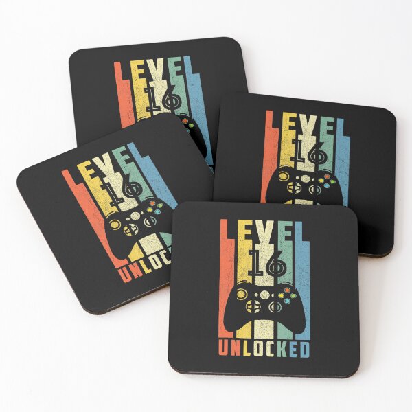 Item preview, Level 16 Unlocked Retro Gamer Birthday for Teenage Gaming Fans designed and sold by FGTV2021.