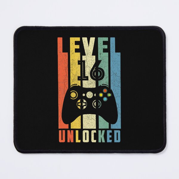 Item preview, Level 16 Unlocked Retro Gamer Birthday for Teenage Gaming Fans designed and sold by FGTV2021.