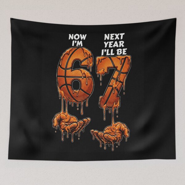 Item preview, Now I’m 6 Next Year I’ll Be 7 Birthday Drip Numbers designed and sold by allistermariam.
