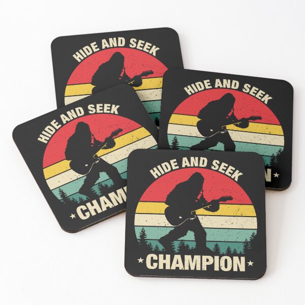 Item preview, Undefeated Hide And Seek Champion - Vintage Bigfoot Gift designed and sold by reqinazasmine.