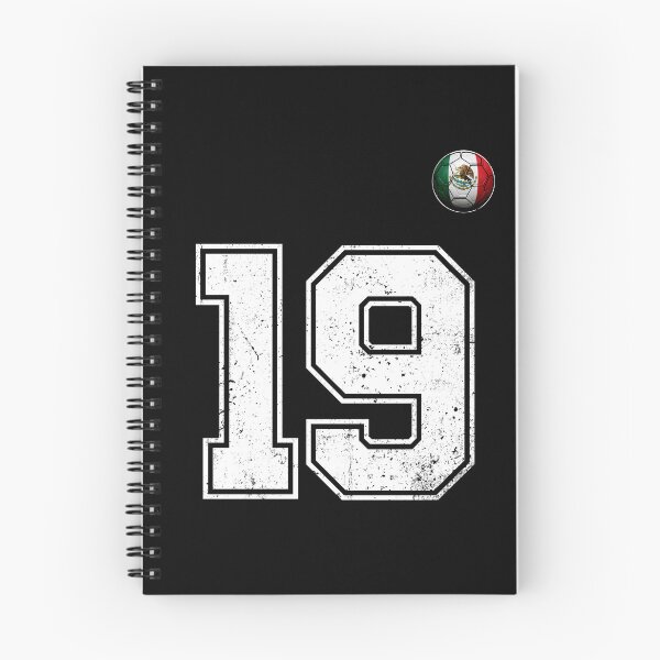 Item preview, Number 19 Mexico Flag Football Fan designed and sold by BernoNickel.