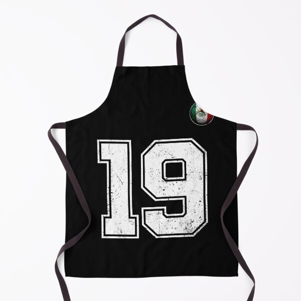 Item preview, Number 19 Mexico Flag Football Fan designed and sold by BernoNickel.