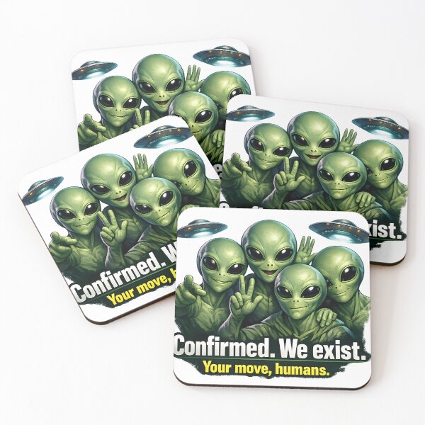 Item preview, Confirmed. We Exist — Alien Disclosure Crew designed and sold by ChaoticVibe22.