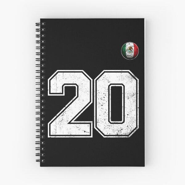 Item preview, Number 20 Mexico Flag Football Fan designed and sold by BernoNickel.