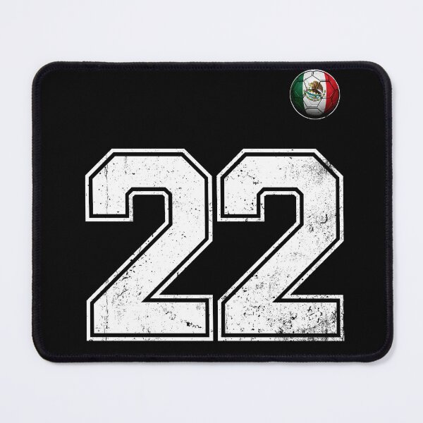 Item preview, Number 21 Mexico Flag Football Fan designed and sold by BernoNickel.