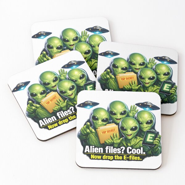 Item preview, Alien Files? Cool. Now Drop the E-Files. designed and sold by ChaoticVibe22.