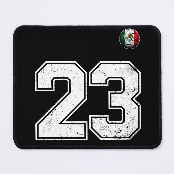 Item preview, Number 23 Mexico Flag Football Fan designed and sold by BernoNickel.