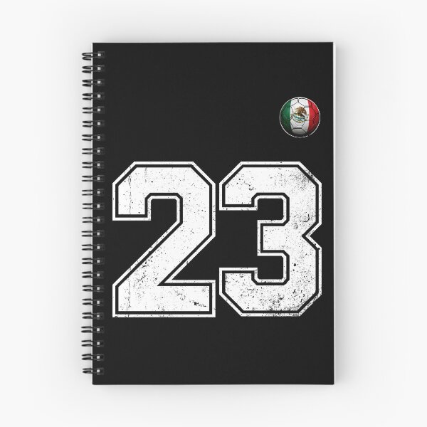 Item preview, Number 23 Mexico Flag Football Fan designed and sold by BernoNickel.