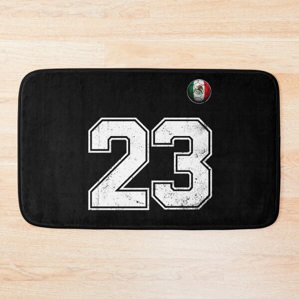 Item preview, Number 23 Mexico Flag Football Fan designed and sold by BernoNickel.