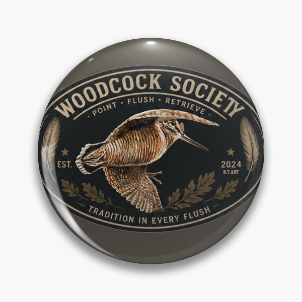 Item preview, Woodcock Society , Hunting Logo PNG designed and sold by TammyHunterArt.