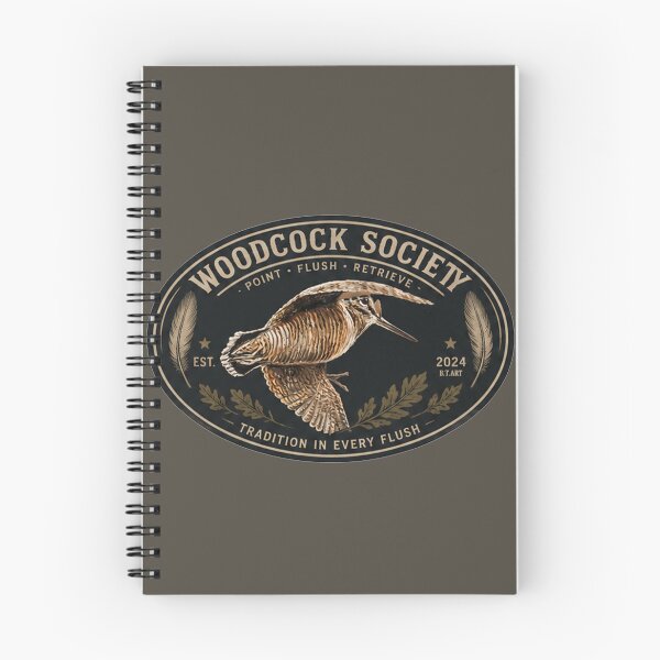 Item preview, Woodcock Society , Hunting Logo PNG designed and sold by TammyHunterArt.