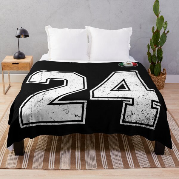 Item preview, Number 24 Mexico Flag Football Fan designed and sold by BernoNickel.