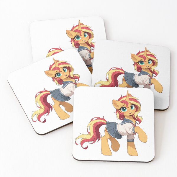 Item preview, School Pony - Sunset Shimmer  designed and sold by CeluniaMoon's Art - Cute Furry, Anime, and More! .