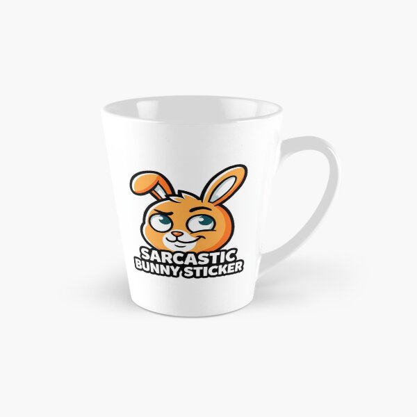 Item preview, Sarcastic Bunny Sticker Bunny designed and sold by luiz1213.