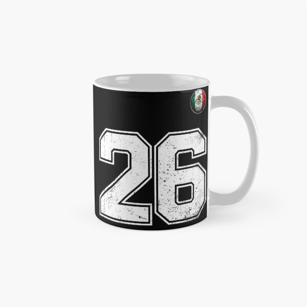 Item preview, Number 26 Mexico Flag Football Fan designed and sold by BernoNickel.