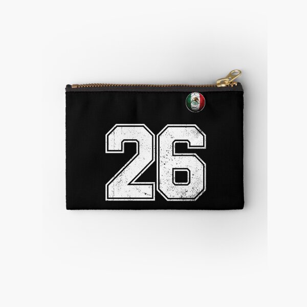 Item preview, Number 26 Mexico Flag Football Fan designed and sold by BernoNickel.