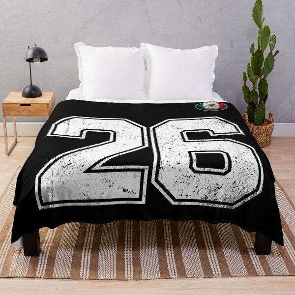 Item preview, Number 26 Mexico Flag Football Fan designed and sold by BernoNickel.