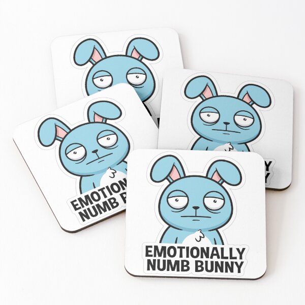 Item preview, Emotionally Numb Bunny Bunny designed and sold by luiz1213.