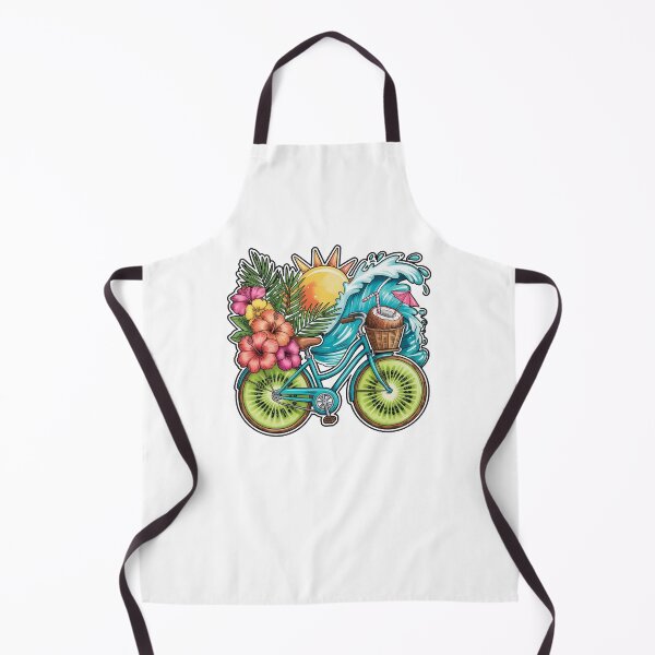Item preview, Tropical Kiwi Bicycle Summer Beach designed and sold by QuiteOrbit.