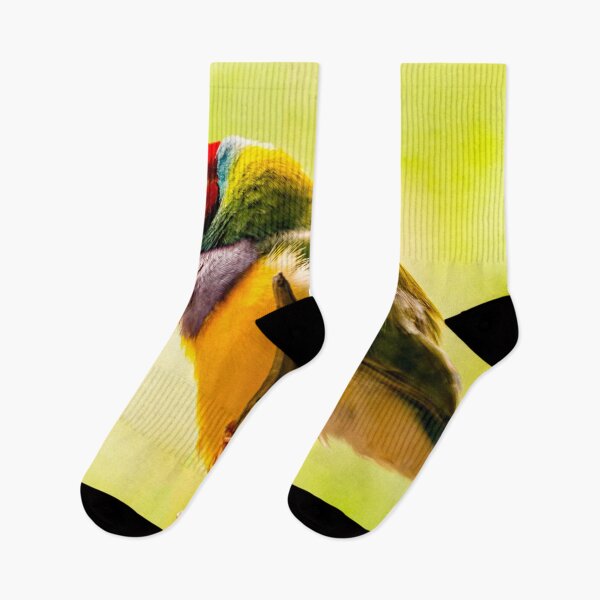 Item preview, Gouldian Finch Portrait | Vibrant Rainbow Wildlife, Native Australian Bird Art designed and sold by Ross.A.Campbell.