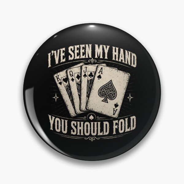 Item preview, I've Seen My Hand You Should Fold designed and sold by zoes-ink.