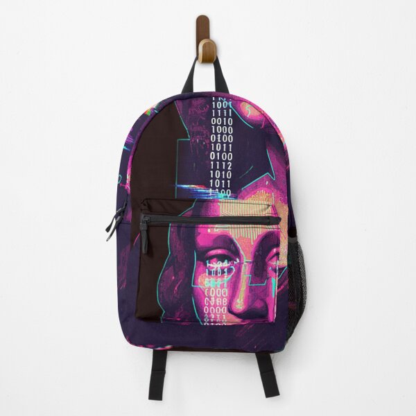 Item preview, Cyber Mona Lisa: Matrix Data Rain Glitch designed and sold by A E S T H E T A T A G.