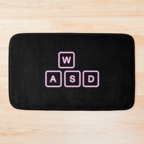 Item preview, Gamer keys WASD designed and sold by TheMagicIcon.