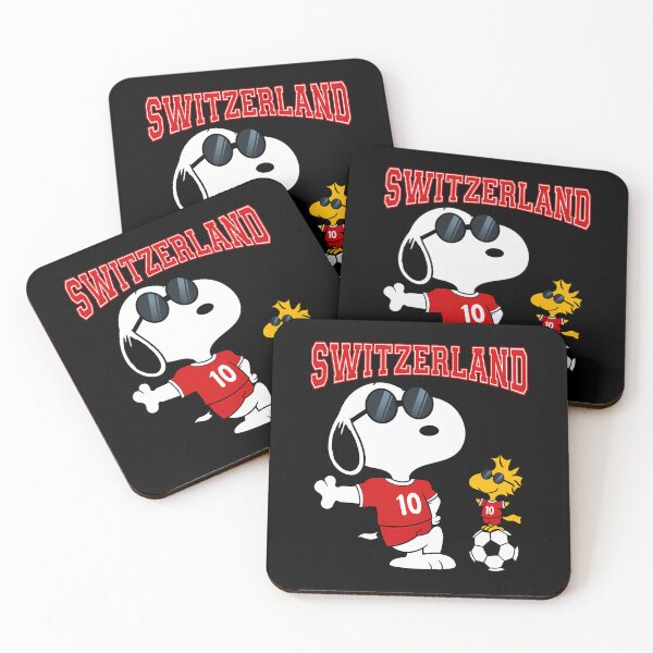 Item preview,  Snoopy Soccer Joe Cool Switzerland Football Fan Ca designed and sold by nzplease28.