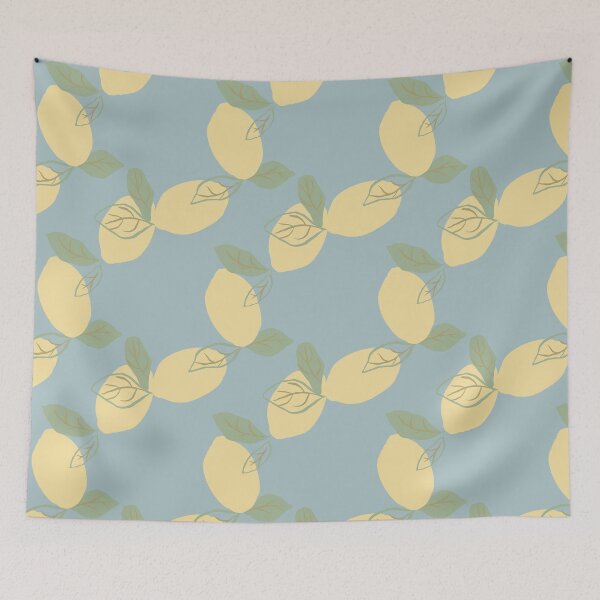 Item preview, Cute Little Falling Lemons designed and sold by ThisArtMama.