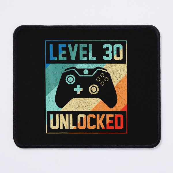 Item preview, Level 30 Unlocked Retro Gaming Birthday for Video Game Fans designed and sold by FGTV2021.