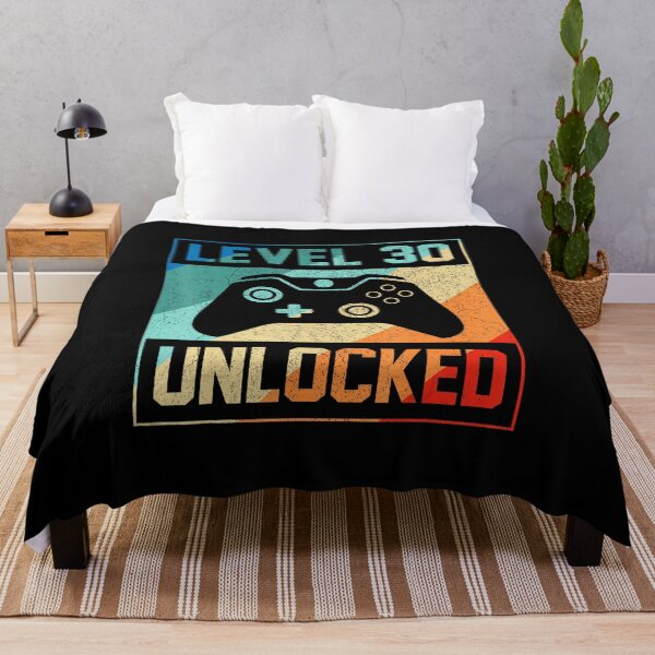 Item preview, Level 30 Unlocked Retro Gaming Birthday for Video Game Fans designed and sold by FGTV2021.