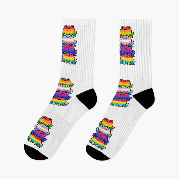 Artikelvorschau, Niedliches Frosch-Design „Pride Parade Squad“ – Regenbogenstolz für Kinder und LGBTQ+-Verbündete – für T-Shirts, Aufkleber, Handyhüllen, Tassen, Taschen und Hoodies entworfen und verkauft von ArtByTripti.