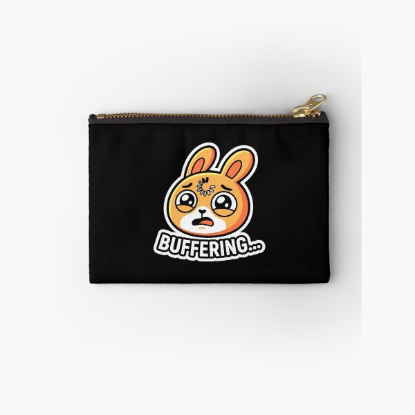 Item preview, Loading Bunny Sticker Bunny designed and sold by luiz1213.