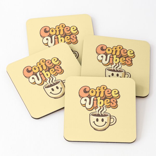 Item preview, Coffee Vibes – Cute Kawaii Coffee Mug | Cozy Coffee Lover Aesthetic | Cute Coffee Quote for T-Shirt, Sticker, iPhone case, mug, bag, hoodie designed and sold by ArtByTripti.