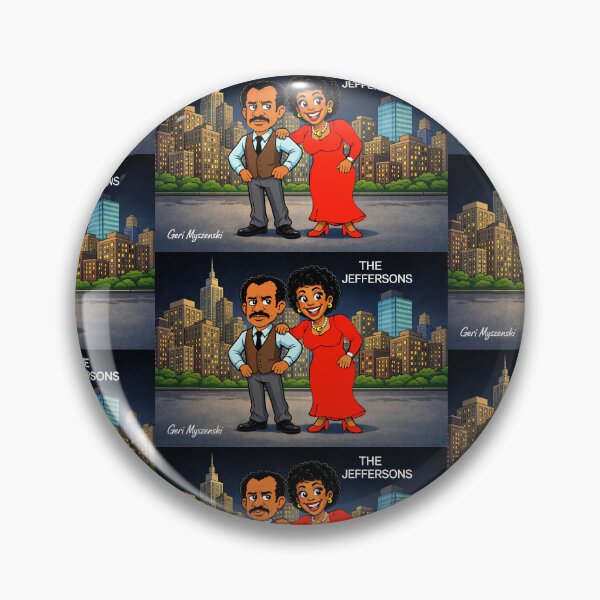 Item preview, The Jeffersons Isabel Sanford and Sherman Hemsley January 18,1975 to July 2, 1985 designed and sold by The Art Queen Of Michigan .