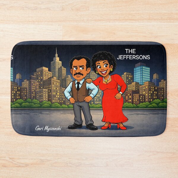 Item preview, The Jeffersons Isabel Sanford and Sherman Hemsley January 18,1975 to July 2, 1985 designed and sold by The Art Queen Of Michigan .