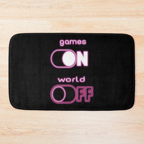 Item preview, Games ON, World OFF designed and sold by TheMagicIcon.