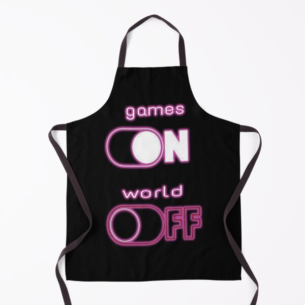 Item preview, Games ON, World OFF designed and sold by TheMagicIcon.