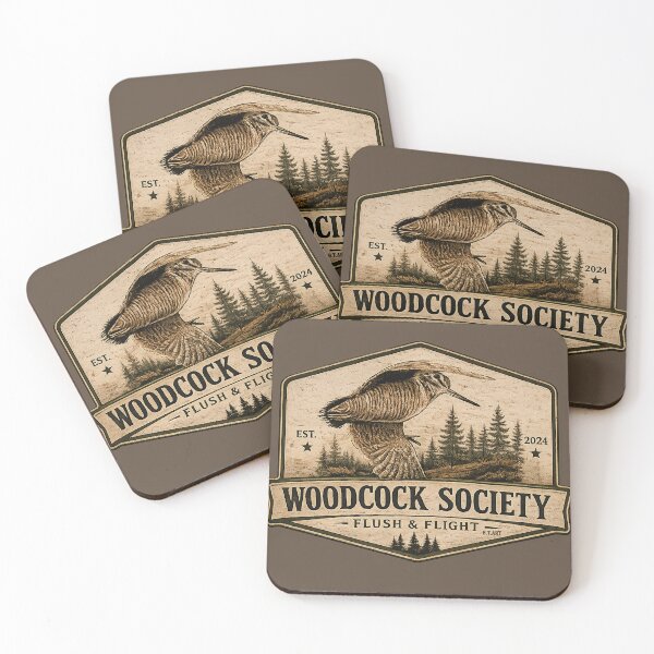 Item preview, Woodcock Society Vintage Hunting Logo PNG designed and sold by TammyHunterArt.