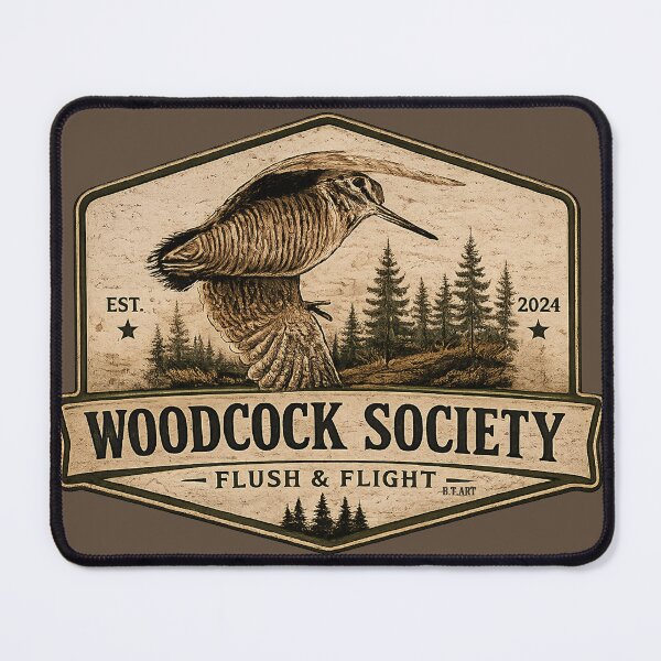 Item preview, Woodcock Society Vintage Hunting Logo PNG designed and sold by TammyHunterArt.