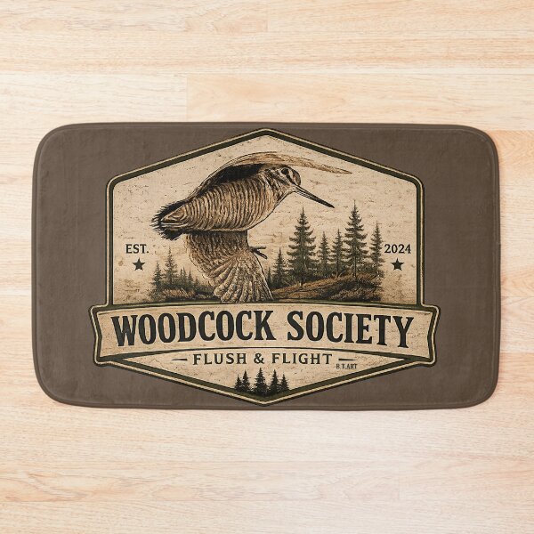 Item preview, Woodcock Society Vintage Hunting Logo PNG designed and sold by TammyHunterArt.