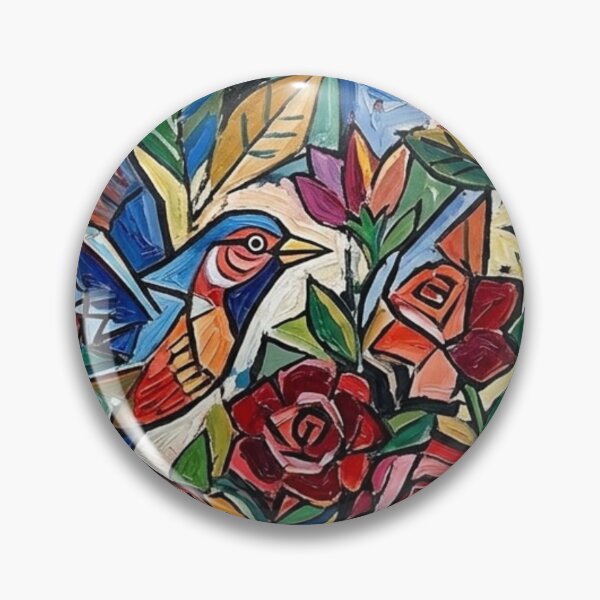 Item preview, Vibrant Birds in Blooming Flowers designed and sold by YOU SHOP NOW.