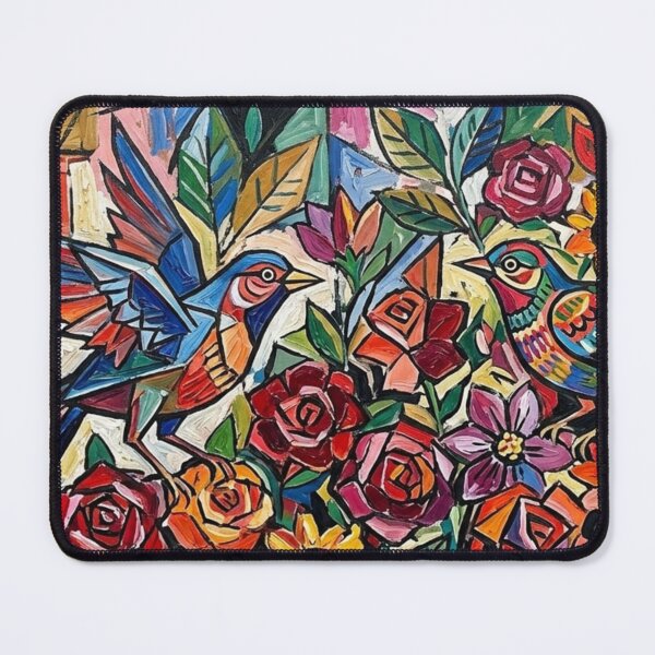Item preview, Vibrant Birds in Blooming Flowers designed and sold by YOU SHOP NOW.