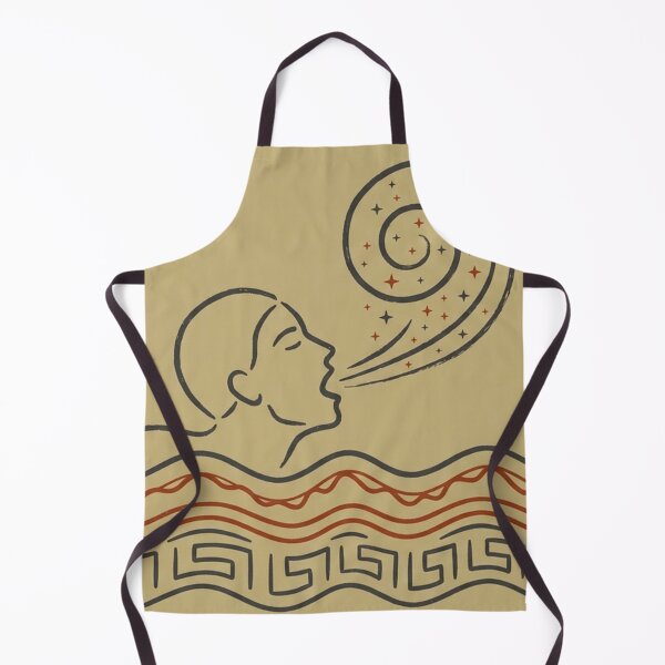 Item preview, Inhale Peace - Wind Swimmer - Slavic Mythology Yoga Art designed and sold by InnerwayStudio.