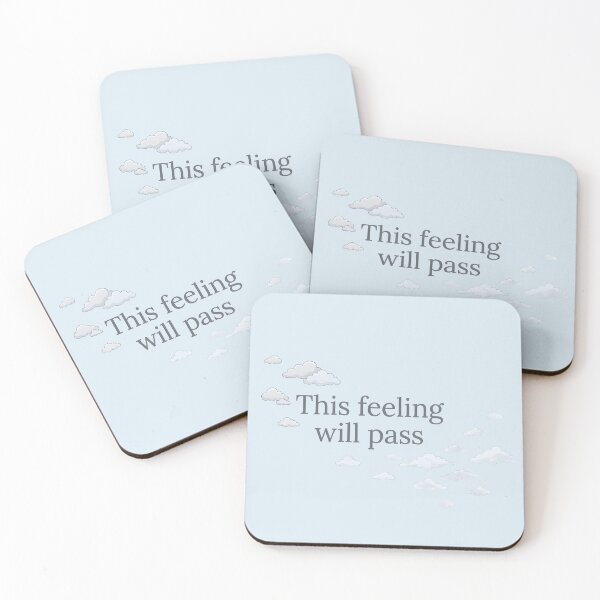 Item preview, This Feeling Will Pass Cloud  designed and sold by VibeShift Studio.