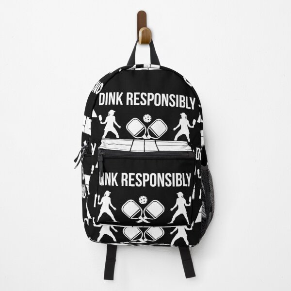 Item preview, Dink Responsibly Funny Pickleball Court Graphic designed and sold by AbeeRedB.