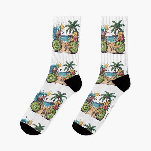 Item preview, Beach Bicycle Tropical Vacation  designed and sold by QuiteOrbit.