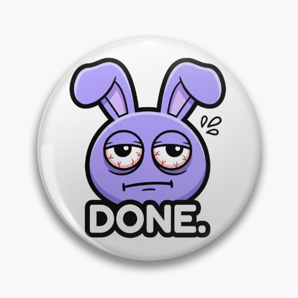 Item preview, Socially Exhausted Bunny Bunny designed and sold by luiz1213.