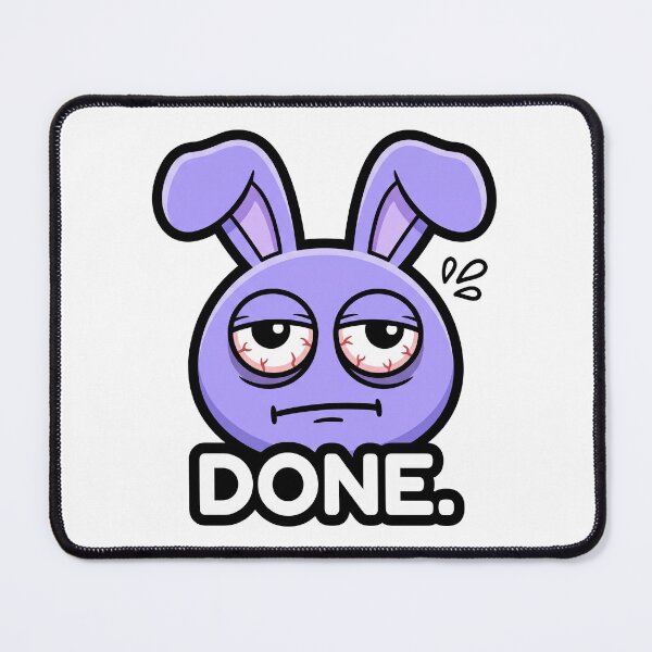 Item preview, Socially Exhausted Bunny Bunny designed and sold by luiz1213.
