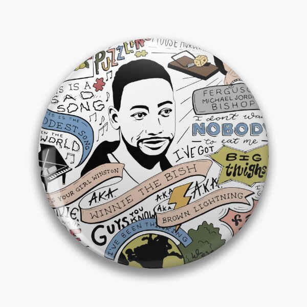 Item preview, Vintage New Girl Winston Bishop Quote designed and sold by BareCrack.